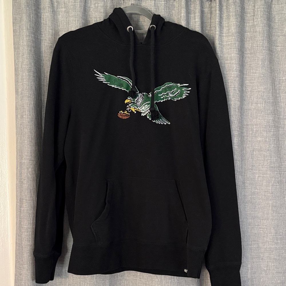 Eagle Graphic Black Hoodie